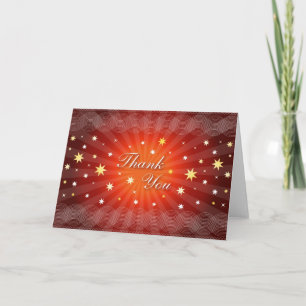 Tarjeta de agradecimiento de Sparkling