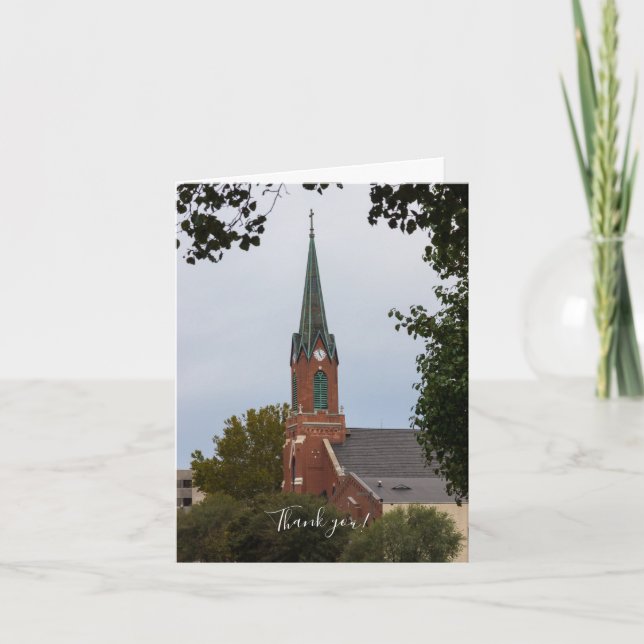 Tarjeta de agradecimiento de St Peter Steeple (Anverso)