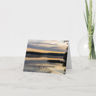 Tarjeta de agradecimiento de Sunrise Glory