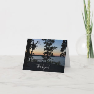 Tarjeta de agradecimiento de Table Rock Sunset