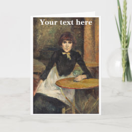 Tarjeta de agradecimiento de Toulouse–Lautrec