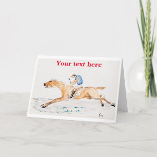 Tarjeta de agradecimiento de Toulouse–Lautrec