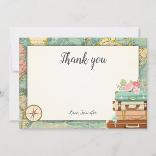 Tarjeta de agradecimiento de Travel Adventure Awat