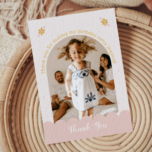 Tarjeta de agradecimiento de Unicornio Pastel Magn