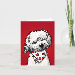 Tarjeta de agradecimiento de Wheaten Terrier