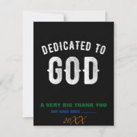 DEDICADO A DIOS PERSONALIZABLE GUAY TEXTO BLANCO