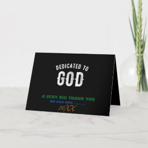 TARJETA DE AGRADECIMIENTO DEDICADO A DIOS PERSONALIZABLE GUAY TEXTO BLANCO