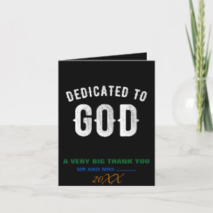 TARJETA DE AGRADECIMIENTO DEDICADO A DIOS PERSONALIZABLE GUAY TEXTO BLANCO