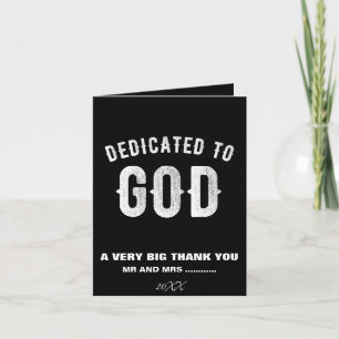 TARJETA DE AGRADECIMIENTO DEDICADO A DIOS TEXTO BLANCO FRESCO PERSONALIZABLE
