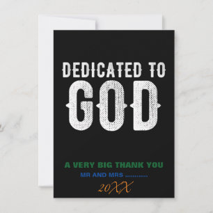 TARJETA DE AGRADECIMIENTO DEDICADO A DIOS TEXTO BLANCO PERSONALIZABLE GENIAL