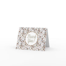 Deja Berries Elegante acuarela Floral Gracias