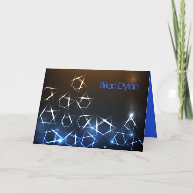 Tarjeta de agradecimiento del bar STARS and LIGHTS (Anverso)