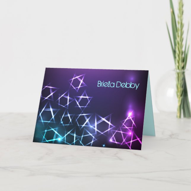 Tarjeta de agradecimiento del bar STARS and LIGHTS (Anverso)