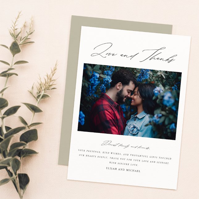 Tarjeta de agradecimiento del Boda fotográfico min (Subido por el creador)