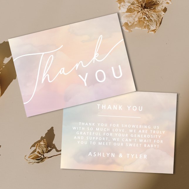 Tarjeta de agradecimiento del cielo de Cloud 9 (Subido por el creador)