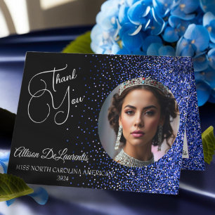 Tarjeta de agradecimiento del concurso Royal Glitt