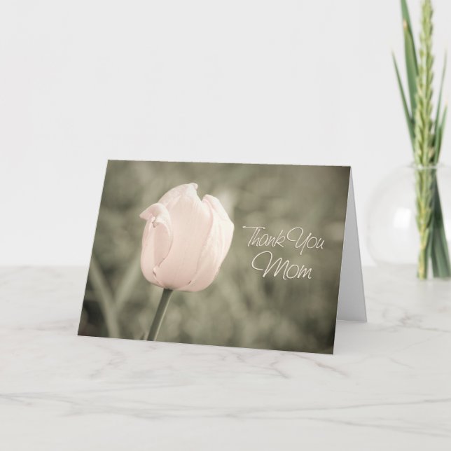 Tarjeta de agradecimiento del día de la boda para  (Anverso)
