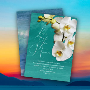 Tarjeta de agradecimiento del Día de la Madre con 