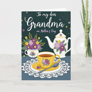 Tarjeta de agradecimiento del día de la madre Tete