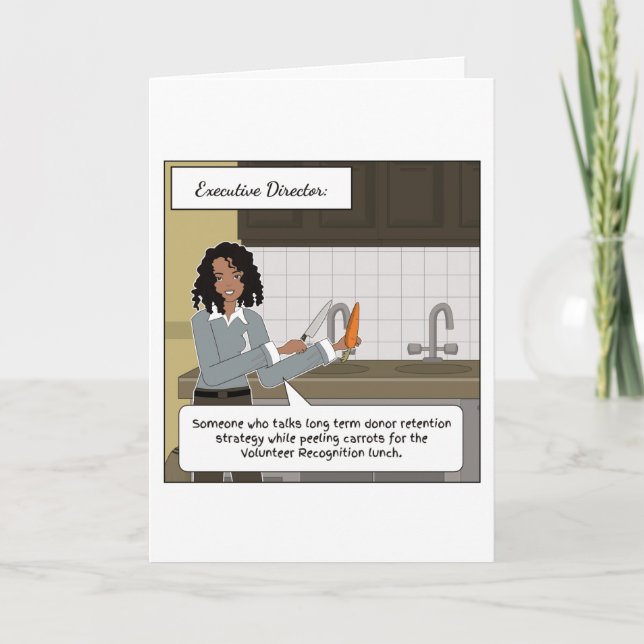 Tarjeta de agradecimiento del director ejecutivo (Anverso)