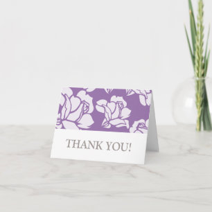 Tarjeta de agradecimiento del jardín de rosas (TBA