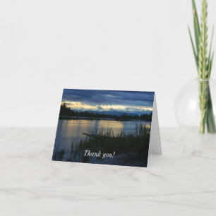 Tarjeta De Agradecimiento Denali Midnight Sunset