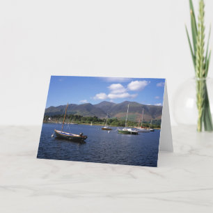 Tarjeta De Agradecimiento Derwent Water Cumbria England