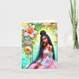 Tarjeta De Agradecimiento Des mots venus du cœur, carte pour tous
