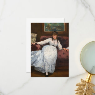 Tarjeta De Agradecimiento Descanso de Edouard Manet