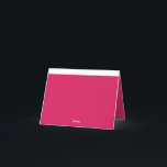 Tarjeta De Agradecimiento Descubra la elegancia del fondo rosado<br><div class="desc">Disfrute de la belleza de un minimalista y elegante fondo rosa con un diseño de borde blanco. Perfecto para el fondo de escritorio,  esta moderna creación artística combina suaves colores pastel para un contraste visualmente sorprendente. Elevar su diseño gráfico con esta estética de arte deco moderna y limpia</div>