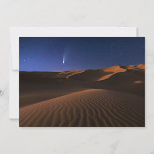 Tarjeta De Agradecimiento Desiertos Galaxia de dunas de arena
