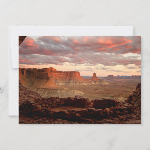 Tarjeta De Agradecimiento Desiertos Parque Nacional Canyonlands Utah
