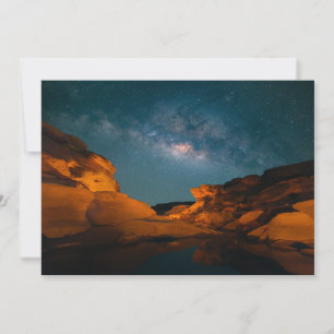 Tarjeta De Agradecimiento Desiertos   Sam Pan Bok Noche Tailandia