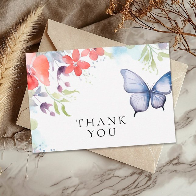 Tarjeta De Agradecimiento Despedida de Soltera 'Me Da Mariposas' (Subido por el creador)