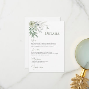 Tarjeta De Agradecimiento Detalles del Boho Boda