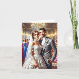 Tarjeta De Agradecimiento Deux Cœurs Déterminés, carte pour tous