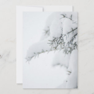 Tarjeta De Agradecimiento Día de invierno feliz