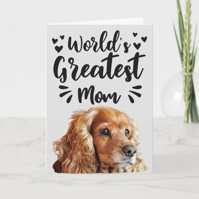 Tarjeta De Agradecimiento Día de la madre más grande del mundo (Anverso)