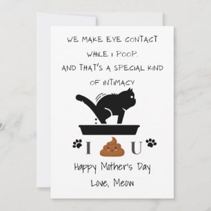 Tarjeta De Agradecimiento Día de la Madre/Padre personalizado feliz