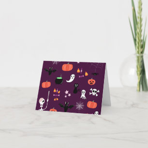 Tarjeta De Agradecimiento Día de las Brujas