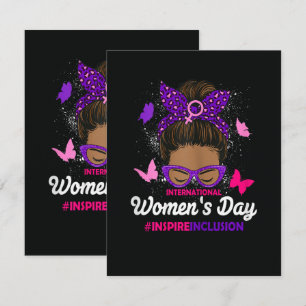 Tarjeta De Agradecimiento Día Internacional de la Mujer