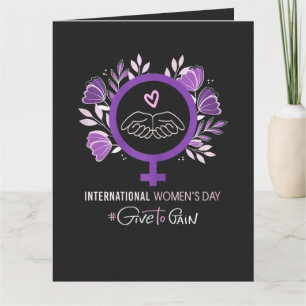 Tarjeta De Agradecimiento Día Internacional de la Mujer 2026 8 de marzo