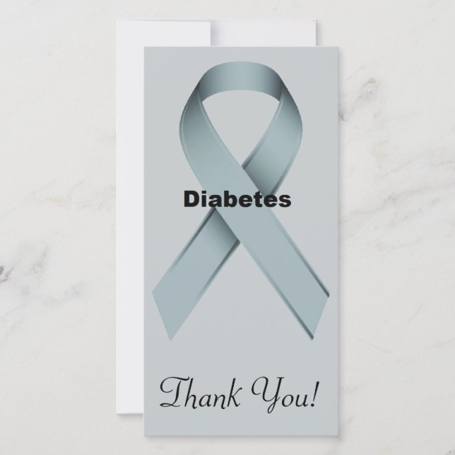 Tarjeta De Agradecimiento Diabetes (Anverso)