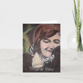 Tarjeta De Agradecimiento Dian Fossey Gracias - Personalizado