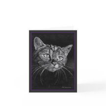 Dibujo de cara de gato de Mark Edward Westerfield