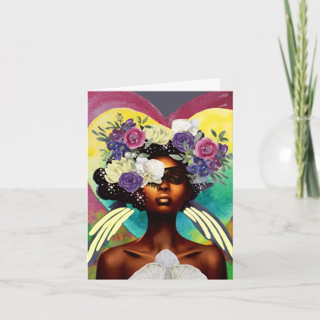 Tarjeta De Agradecimiento Dig Deep Find Your Inner Strength Blank Notecards (Anverso)