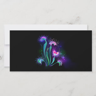 Tarjeta De Agradecimiento Dionaea resplandeciente