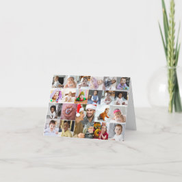 Tarjeta De Agradecimiento Diseñar su propio Collage de fotos 21