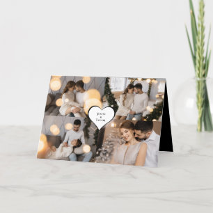 Tarjeta De Agradecimiento Diseñar su propio Collage de fotos 4