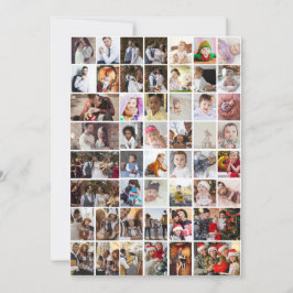 Tarjeta De Agradecimiento Diseñar su propio Collage de fotos 50